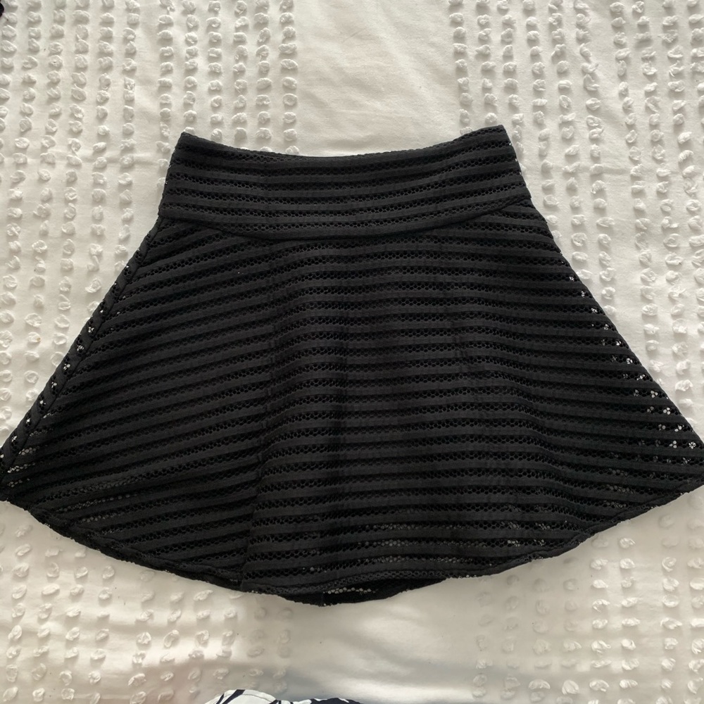 Black A-Line Skirt